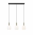 P0076-03Q-P7AA CALVO LAMPA WISZĄCA CZARNY MAT+ZŁOTA/MATT BLACK+GOLD Zuma Line