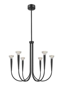 P0603-06F-P7B1 BOSTON LAMPA WISZĄCA CZARNY MAT/MATT BLACK Zuma Line