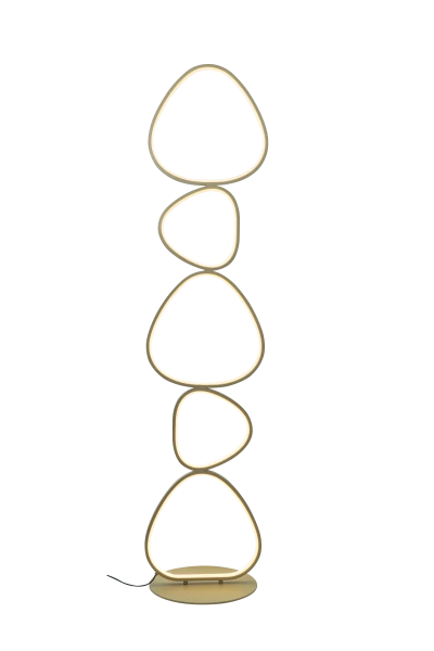 2023519F-BE HURON LAMPA PODŁOGOWA BEŻ/BEIGE Zuma Line