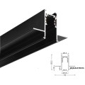 10002 SZYNA MAGNETYCZNA PODTYNKOWA 48V 2M GK 9mm CZARNA Zuma Line