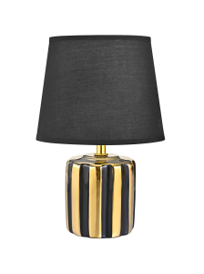 HS9143-BL LAMPA STOŁOWA CZARNO-ZŁOTA/BLACK-GOLD Zuma Line