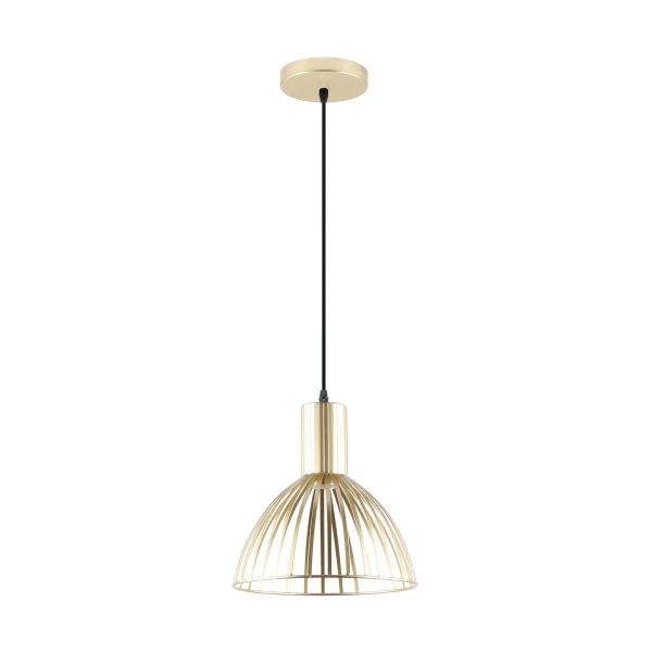 Lampa wisząca DOLIA Złoty geometryczny klosz A8082-GLD Zuma Line