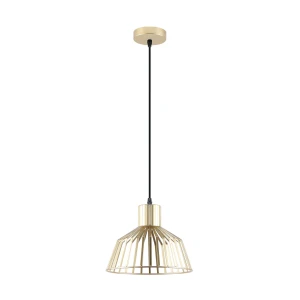 Lampa wisząca zwis z dekoracyjnym kloszem DOLIA złoty A8078-GLD Zuma Line