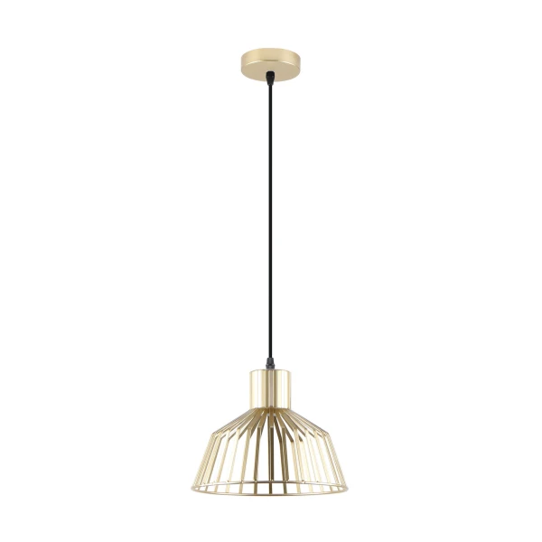 Lampa wisząca zwis z dekoracyjnym kloszem DOLIA złoty A8078-GLD Zuma Line