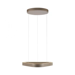 2690-97 Q-STRETTO LAMPA WISZĄCA BRĄZ Paul Neuhaus
