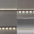 2687-97 Q-STRETTO LAMPA WISZĄCA BRĄZ Paul Neuhaus