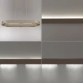 2688-97 Q-STRETTO LAMPA WISZĄCA BRĄZ Paul Neuhaus