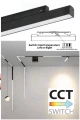 11126 OPRAWA 30cm CCT 12W BIAŁA Zuma Line