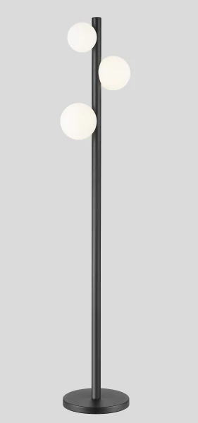 F0574-03N-P7AA FORES LAMPA PODŁOGOWA CZARNY MAT/MATT BLACK Zuma Line