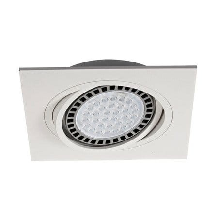 Ruchome oczko białe kwadratowe BOXY GU10/AR111 20071-WH Zuma Line