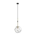 Lampa wisząca dekoracyjny szklany klosz na E27 ROCK P0488-01M-SEAC Zuma Line