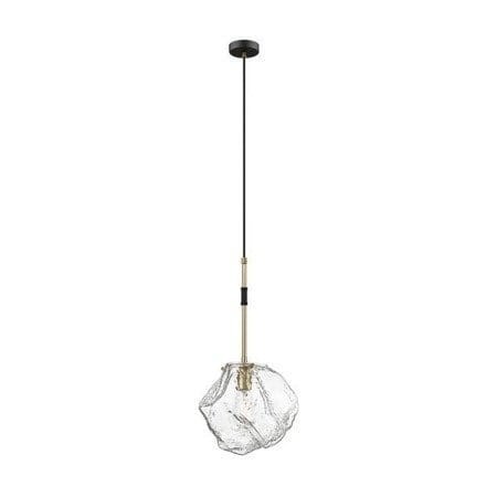 Lampa wisząca dekoracyjny szklany klosz na E27 ROCK P0488-01M-SEAC Zuma Line