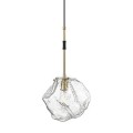 Lampa wisząca dekoracyjny szklany klosz na E27 ROCK P0488-01M-SEAC Zuma Line
