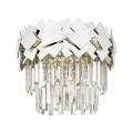 Lampa sufitowa chrom z kryształowym kloszem QUASAR 5xE14 C0506-05A-B5AC Zuma Line