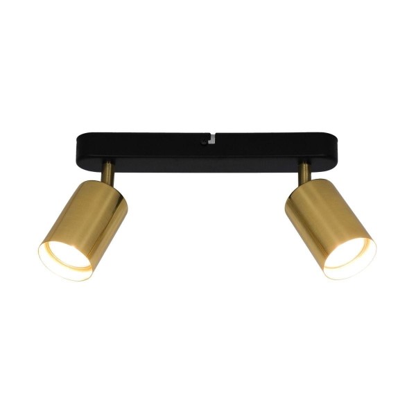 Lampa sufitowa z dwoma reflektorkami złotymi VILA GU13013C-2B  ZUMA LINE