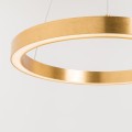 Lampa wisząca złota LED 4000K okrąg CARLO PL200910-400-GD Zuma Line