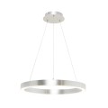 Lampa wisząca srebrna 40W 50cm Ledowa obręcz 4000K CARLO PL200910-500-SL Zuma Line