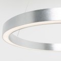 Lampa wisząca srebrna 40W 50cm Ledowa obręcz 4000K CARLO PL200910-500-SL Zuma Line