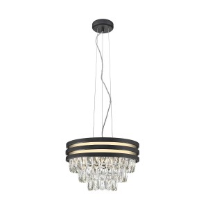 Lampa wisząca kryształowa NAICA do salonu P0525-04A-P7D7 Zuma Line