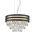 Lampa wisząca kryształowa NAICA do salonu P0525-04A-P7D7 Zuma Line