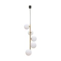 Lampa wisząca pionowa z dekoracyjnymi szklanymi kloszami ALI 5648 Zuma Line