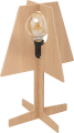 Drewniana lampa stołowa do salonu OAK na E27 4113603 Zuma Line
