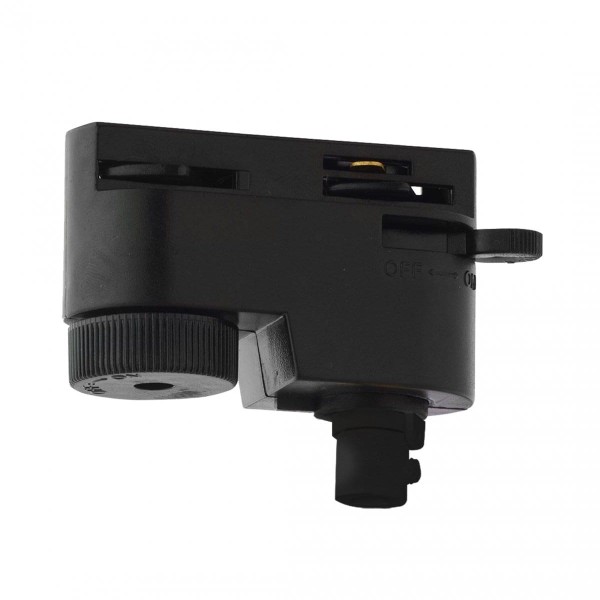 Adapter czarny do szyn 1-fazowych 1010 Zuma Line