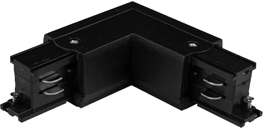 Łącznik kątowy czarny do szyn 3-fazowych 8010 Zuma Line