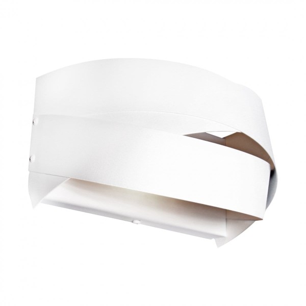 Kinkiet ścienny do sypialni biały metalowy TORNADO E14 1111 Zuma Line