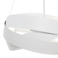 Lampa wisząca TORNADO 50 cm biała podwieszana do salonu E27 1117 Zuma Line