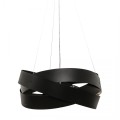 Lampa wisząca regulowana nowoczesny czarny klosz TORNADO 50 cm 1118 Zuma Line