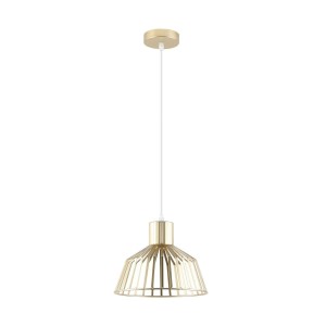 Lampa wisząca zwis z dekoracyjnym kloszem DOLIA złoty A8078-GLD Zuma Line