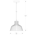 Lampa wisząca zwis z dekoracyjnym kloszem DOLIA złoty A8078-GLD Zuma Line
