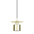Lampa wisząca SARDA Złoty zwis do salonu na E27 A8183 Zuma Line