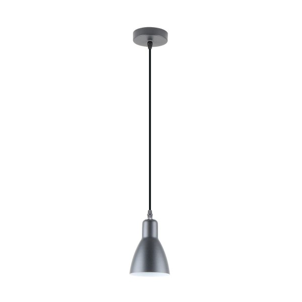 Lampa wisząca zwis pojedynczy z czarnym kloszem MORA A8102-1 Zuma Line