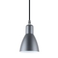 Lampa wisząca zwis pojedynczy z czarnym kloszem MORA A8102-1 Zuma Line
