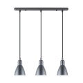 Lampa wisząca minimalistyczna MORA Czarne zwisy E27 A8102-3A Zuma Line