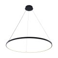 Lampa wisząca BRENO Ø80cm czarny LED 2023201-BK80 Zuma Line