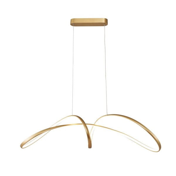 Lampa wisząca złota LED regulowana barwa FERMI 20026P-GD Zuma Line