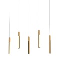 Lampa wisząca ledowe zwisy na listwie ELIOT MD4768-5-3BMT Zuma Line
