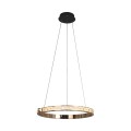 Lampa wisząca z kryształową obręczą w kolorze złota MURIEL MD4996-1-3GBD Zuma Line