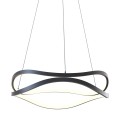 Lampa wisząca do salonu czarna LED barwa ciepła HARLEY MD7864-2S-3BT Zuma Line