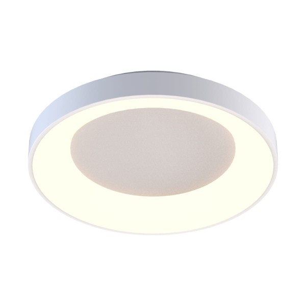 Plafon lampa sufitowa LED biała okrągła do salonu CAMERON MX4019-1M-3WT Zuma Line