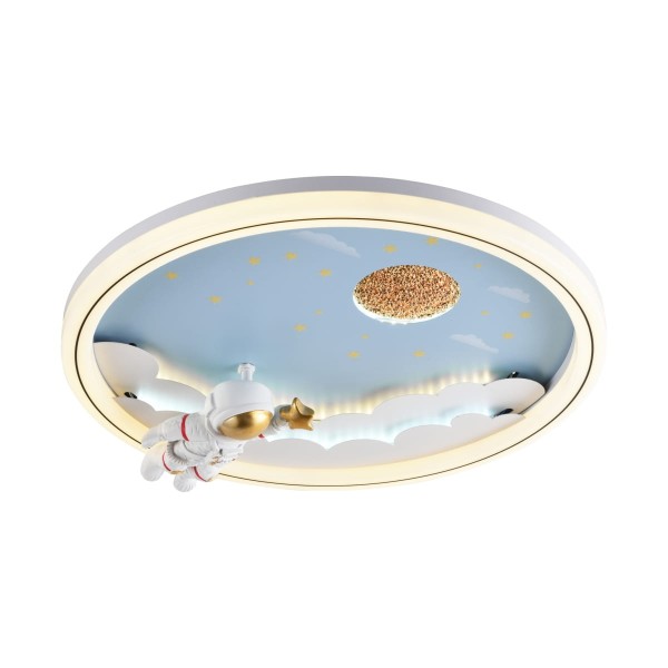 Plafon do pokoju dziecka z astronautą FOCUS MX4020-1-DWD Zuma Line