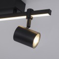Lampa sufitowa BARIK 3 - punktowa czarny PaulNeuhaus - 6524-18