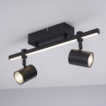 Lampa sufitowa BARIK 3 - punktowa czarny PaulNeuhaus - 6524-18