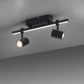 Lampa sufitowa BARIK 3 - punktowa czarny PaulNeuhaus - 6524-18