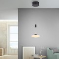 Lampa wisząca sufitowa LAUTADA 1 - punktowa czarny PaulNeuhaus - 2080-18