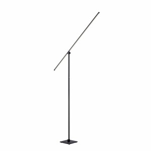 Lampa podłogowa stojąca PURE-GRAFO 1 - punktowa czarny PaulNeuhaus - 407-18