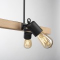 Lampa wisząca sufitowa CANOP 4 - punktowa czarny LeuchtenDirekt - 15630-18